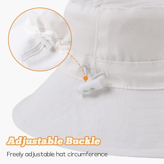 Bamery Baby Toddler Girls Bucket Hat Newborn Sun Hats - Image 4