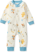 Burt's Bees Baby Unisex Sleep and Play Pajama, Footless One-Piece Zipper PJ | by BurtsBeesBaby