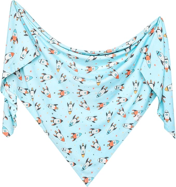 Copper Pearl Swaddle Blankets for Newborns | Soft Stretchy Receiving Blankets - Image 2