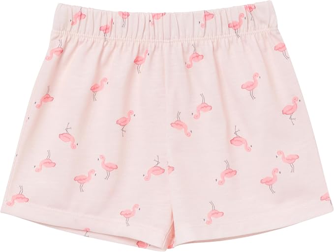Gerber Baby & Toddlers Girls 2 Piece Coat Style Pajama Short Set - Image 2