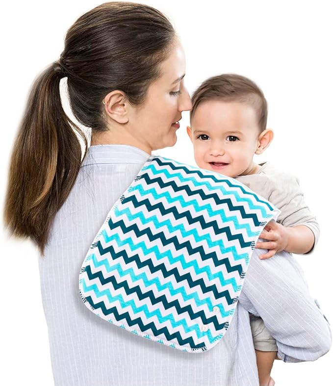 2-in-1 Burp Cloths and Baby Bibs - Image 4