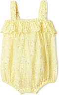 Amazon Essentials x Sofia Grainge Baby Girls' Cotton Gauze Sleeveless Romper by AmazonEssentials