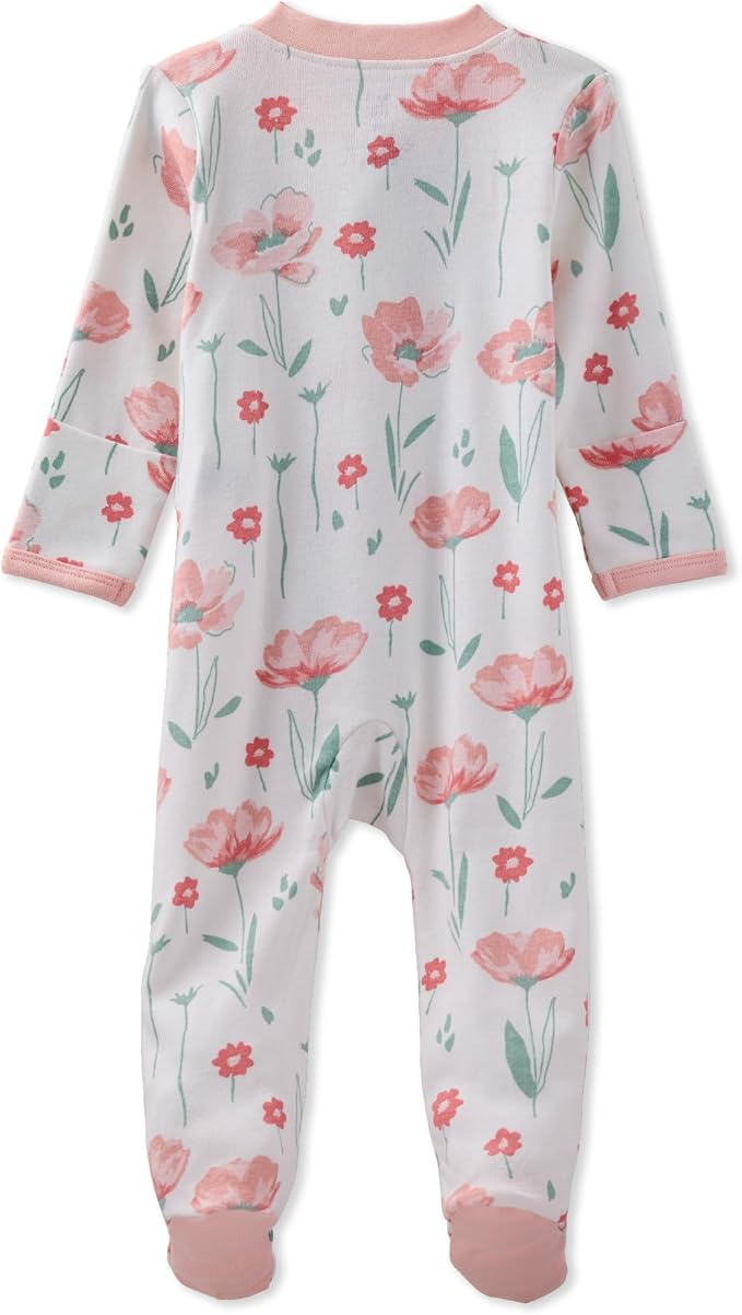 Butterblu Scout Sleep & Play 100% Organic Cotton Footed Zip Front PJs | GOTS - Image 3
