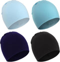 DRESHOW BQUBO 4 Pieces Baby Beanie Newborn Toddler Soft Cute Knit Hat Hospital by DRESHOW