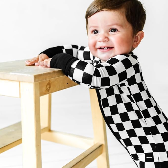 Little Sleepies Pajamas for Baby Boys & Girls, Viscose from Bamboo Baby Pajamas - Image 2