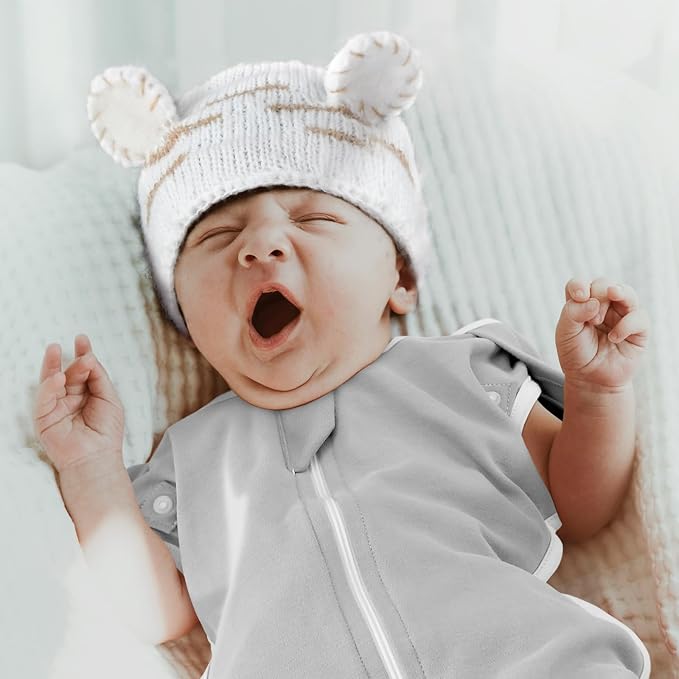 ANYEDDE 2-Pack Baby Swaddle 3-6 Months, Arms Up Swaddle - Image 4