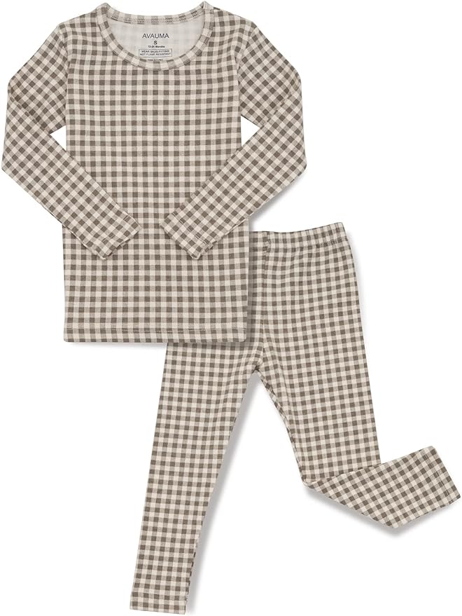 AVAUMA Baby Boys Girls Pajama Set 6M-7T Kids Cute Toddler Snug fit Pattern by AVAUMA