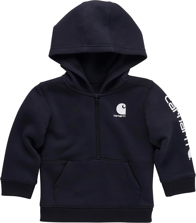Carhartt Kid's CA6273 Long-Sleeve Half-Zip Sweatshirt by Carhartt