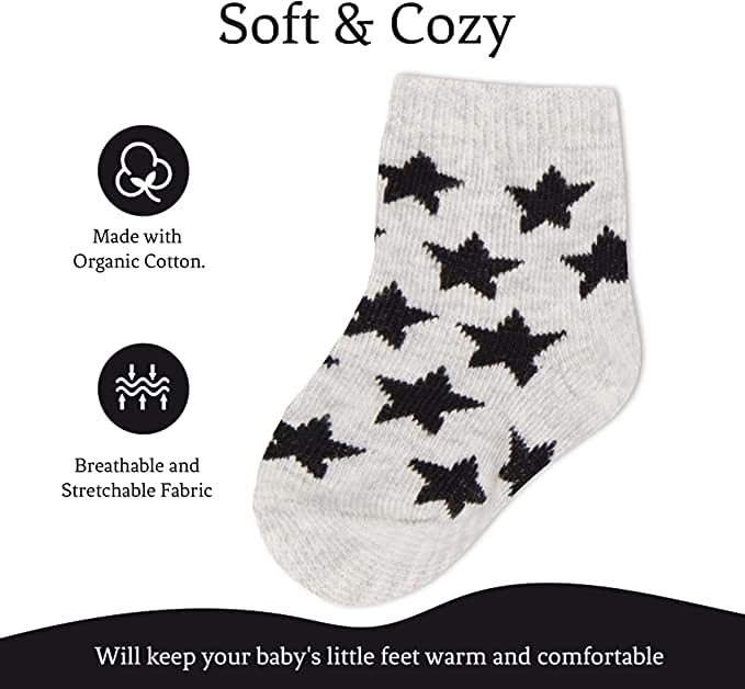 Rising Star Baby Sock, Toddler Sock, Kids Socks Multipacks - Image 3