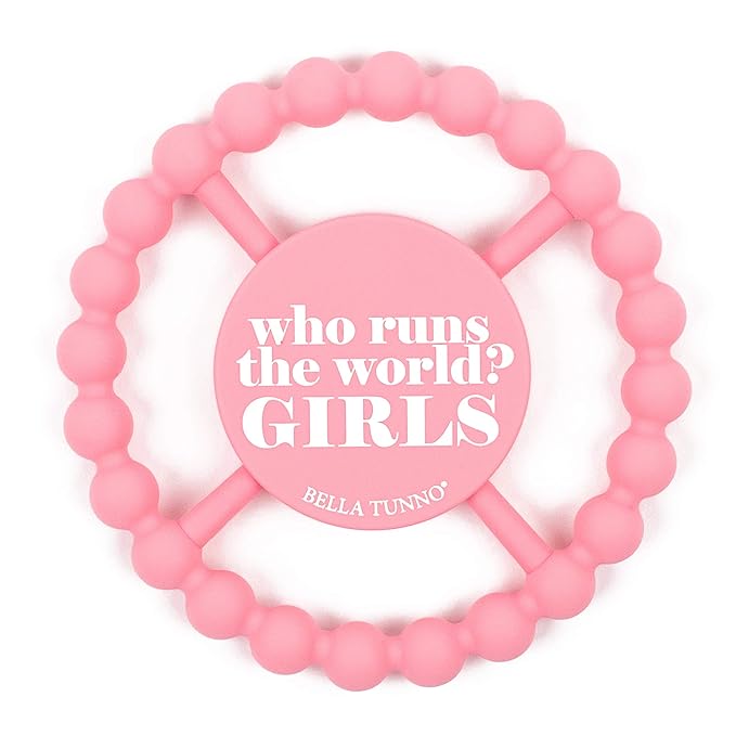 Baby Teether by Bella Tunno, Silicone Teethers for Babies 3-6 months, 6-12 months, Baby Toys, Pacifier, Teething Relief, Boys, Girls, Little Dude