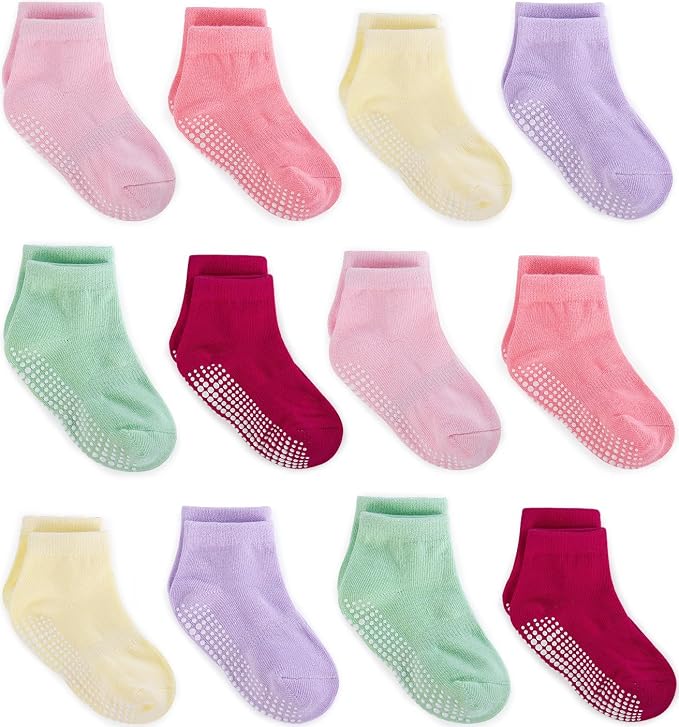 Zaples Baby Non Slip Grip Ankle Socks by ZAPLES