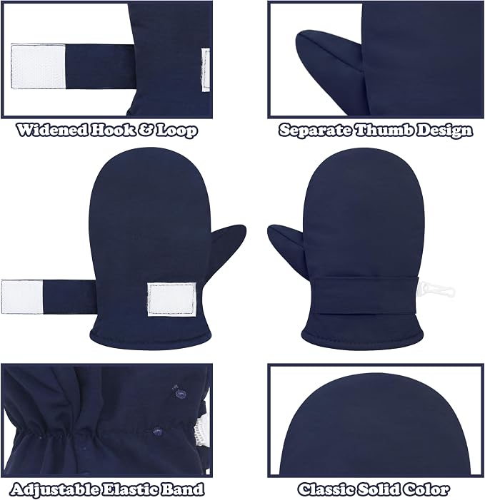 Sarfel Toddler Mittens Waterproof Toddler Gloves Baby Winter Mittens Toddler - Image 4