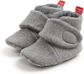 Baby Booties Cozy Fleece Slippers Soft Baby Shoes by GDSDYM