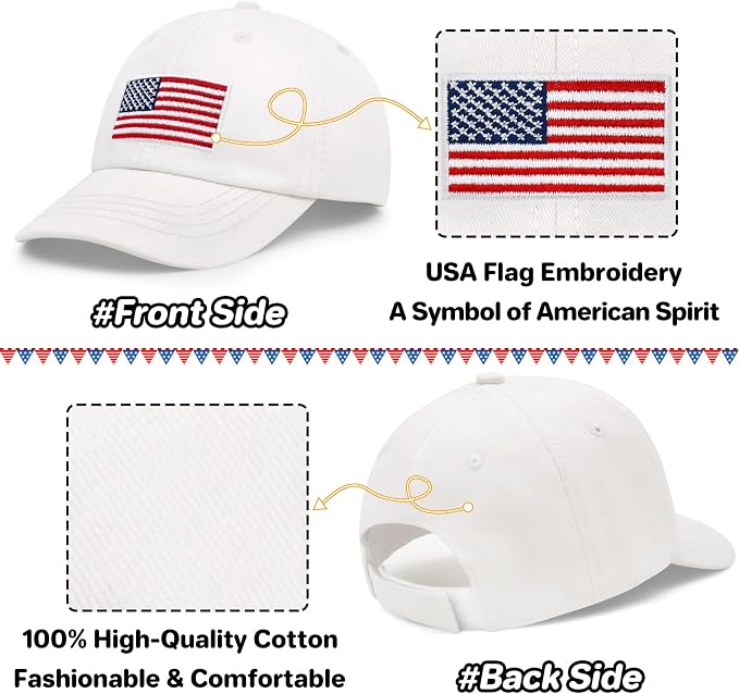 qikqik Baby Baseball Cap Toddler Baseball Hat Baby Ball Cap Toddler Hats - Image 2
