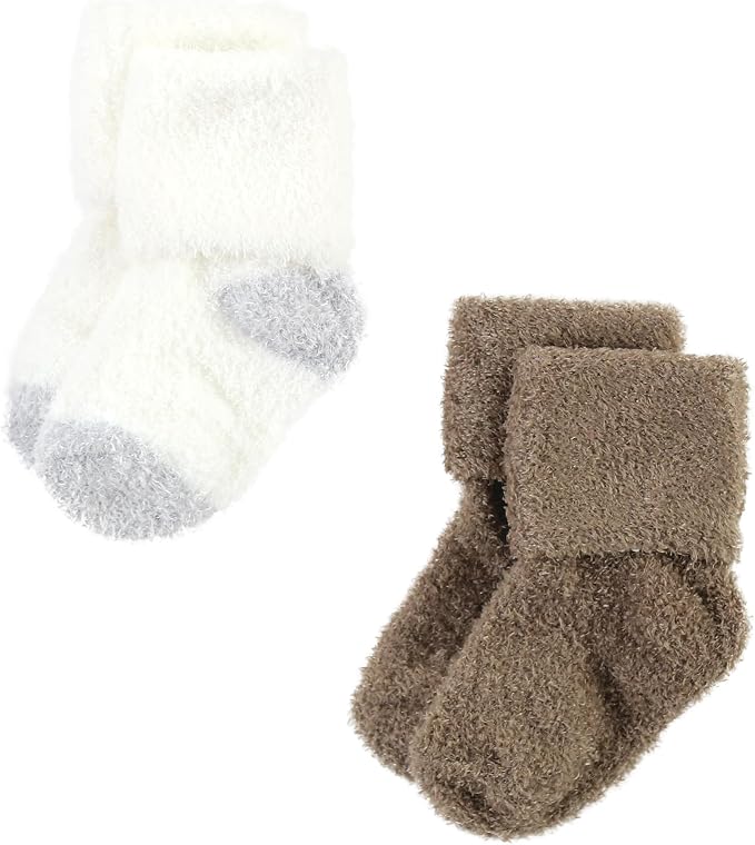 Hudson Baby Baby 8-pack Cotton Rich Newborn and Terry Socks - Image 6