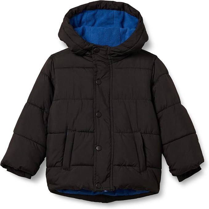 Amazon Essentials Babies, and Boys' Heavyweight Hooded Puffer Jacket by AmazonEssentials