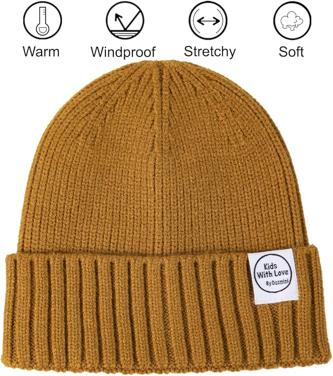 Baby Beanie Toddler Winter Hat Infant Babies Newborn Kids Beanies Knit Hats Girl Boy