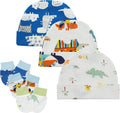 Zando Anti-Scratch Baby Hats Mittens Warm Newborn Infant Boys Girls 0-6M | by ZANDO