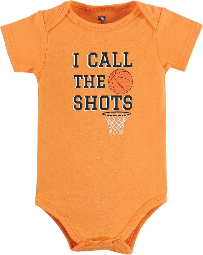 Hudson Baby Baby Boys' Cotton Bodysuits 7-pack - Image 5
