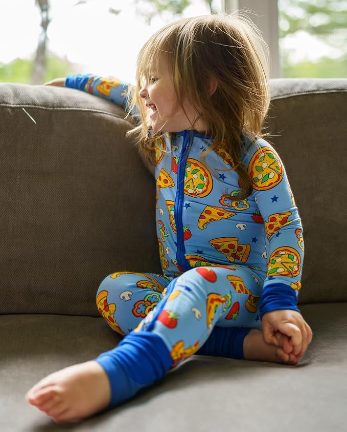 babee Reshinee Bamboo Viscose Baby Footie Pajama, Zipper Sleeper Boys Girls - Image 2