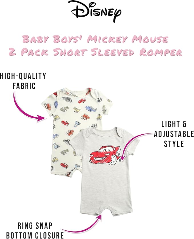Disney Baby Boy Romper - Image 2