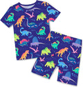 babee Reshinee Bamboo Viscose Toddler Boys Pajamas Set, Short Sleeve Kids by babeeReshinee