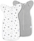 ANYEDDE 2-Pack Baby Swaddle, Breathable Cotton Sleep Sack by ANYEDDE