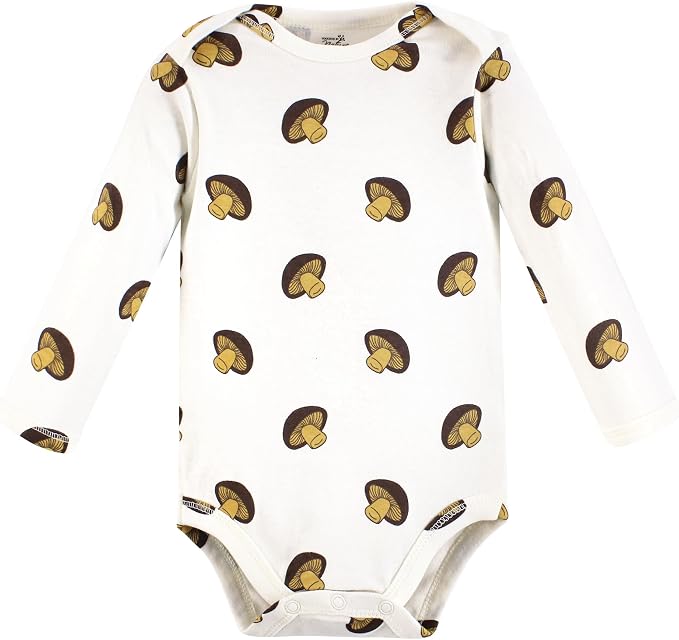 Touched by Nature Unisex Baby Organic Cotton Long-Sleeve Bodysuits - Image 4