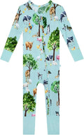 Posh Peanut Convertible Baby Sleepers - Girls Footless Baby Pajamas with 2 Way Zipper for Easy Diaper Changes