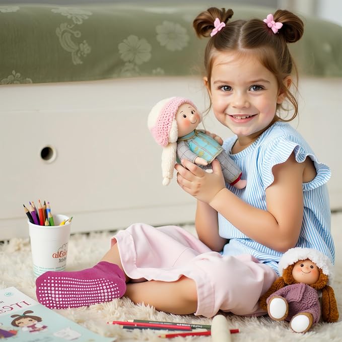 Toddler Non Slip Grip Ankle Socks - Image 3