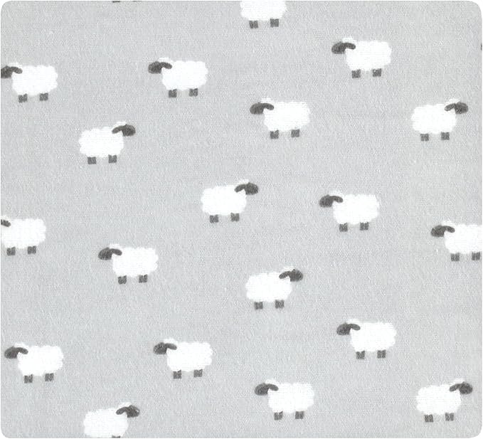 Hudson Baby Unisex Baby Cotton Poly Flannel Receiving Blankets Bundle, Cute Farm - Image 4