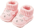 Newborn Baby Boy Girl Knit Booties Soft Sole Non-Slip First Walking Shoes | by Unknown