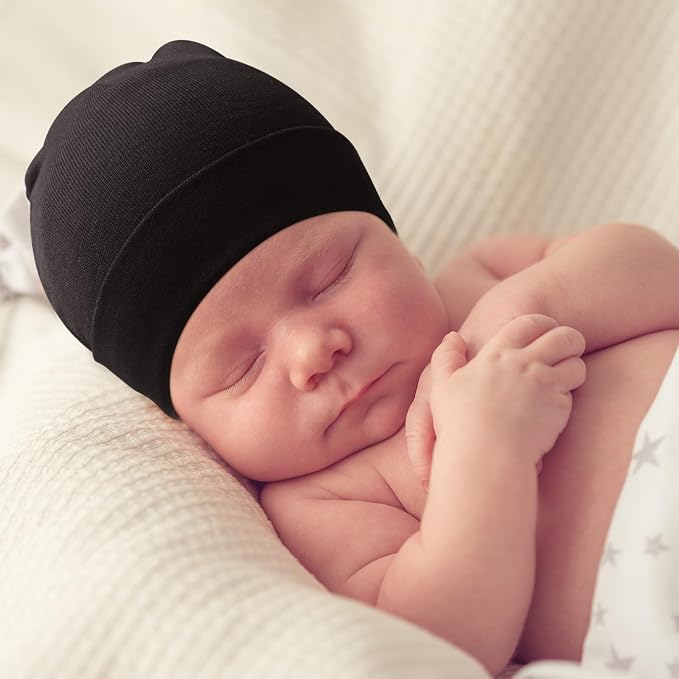 DRESHOW BQUBO 6 Pack Baby Beanie Hats - Image 4