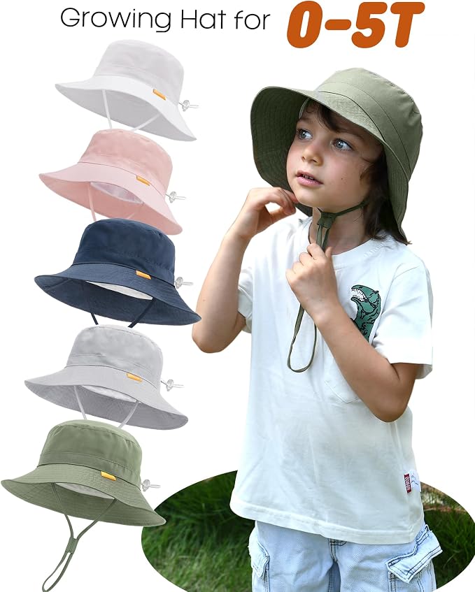 FURTALK Baby Sun Hat Toddler Boys Girls Bucket Hat - Image 7