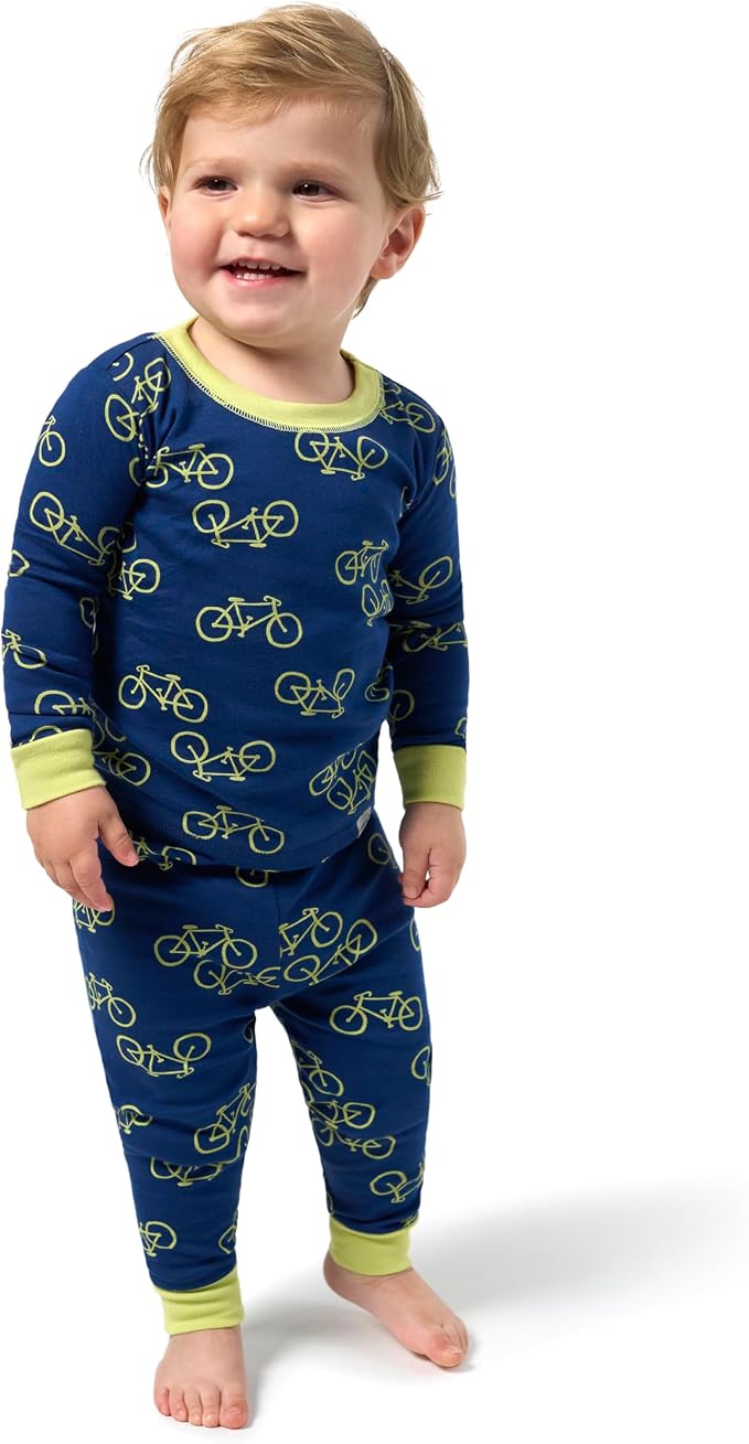 Onesies Brand Baby Boys Snug Fit 4 Piece Pajama Set - Image 2