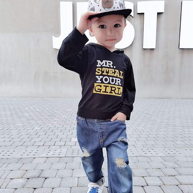 NZRVAWS Baby Boy Clothes Toddler Boy Outfit 2 3 4T 6 12 18 24 Month Fall Winter - Image 2