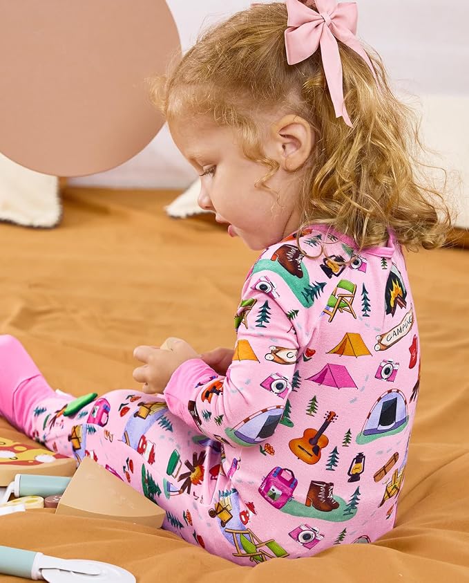 babee Reshinee Viscose derived from bamboo Baby Pajamas Convertible Footie - Image 4