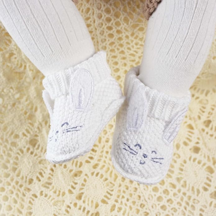 Baby Booties Newborn Infant Hand Crochet Knit Cotton Shoes Booties First - Image 6