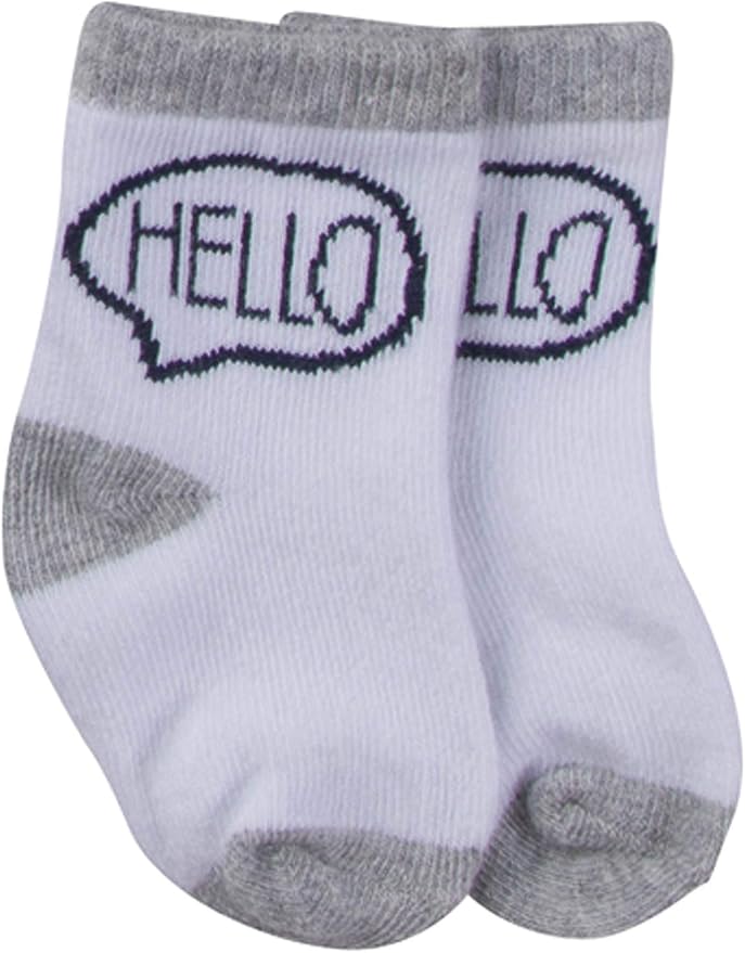 Onesies Brand Baby Boys & Girls 12 Pair Bootie Socks - Image 5