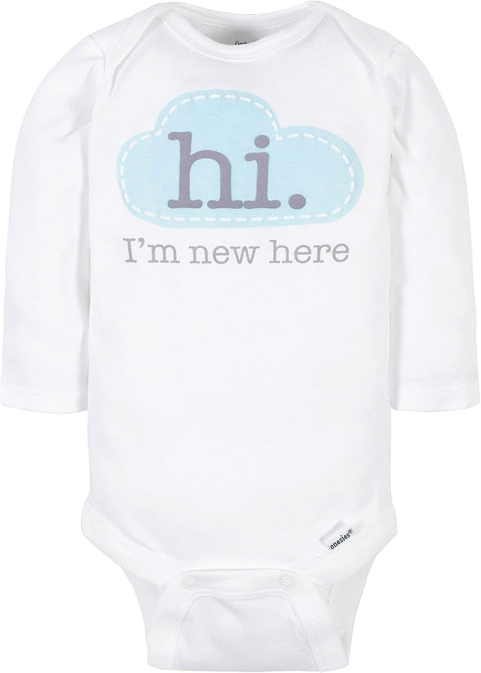 Gerber Baby 6 Pack Long-sleeve Onesies Bodysuit - Image 2