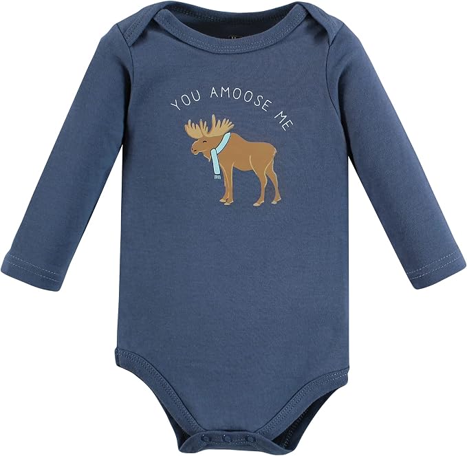 Hudson Baby Unisex Baby Cotton Bodysuits - Image 3