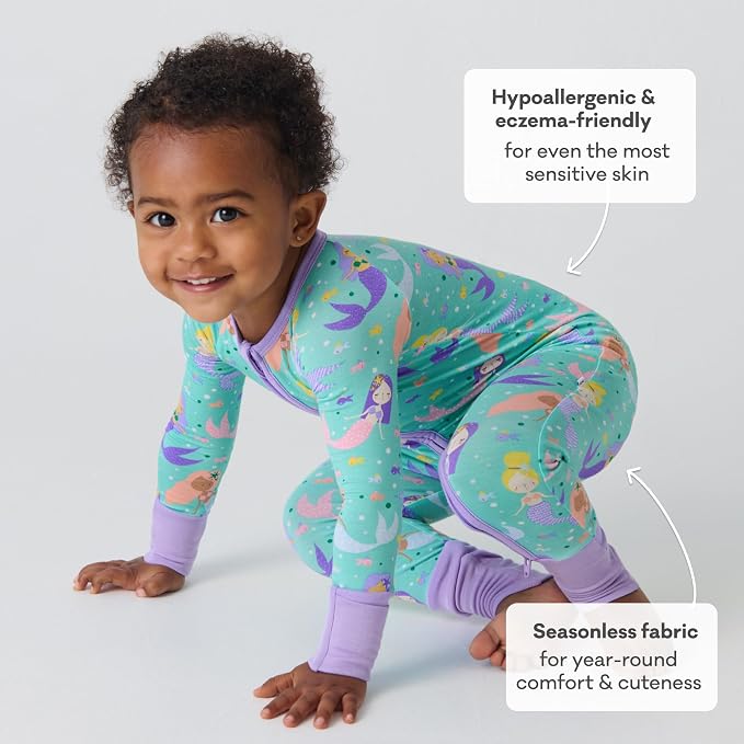 Little Sleepies Pajamas for Baby Boys & Girls, Viscose from Bamboo Baby Pajamas - Image 6