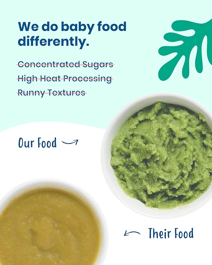 Amara Organic Baby Food - Stage 2 - Pumpkin Pear - Baby Cereal to Mix With Breastmilk, Water or Baby Formula - Shelf Stable Baby Food Made from Organic Fruit and Veggies - 5 Pouches, 3oz Per Serving