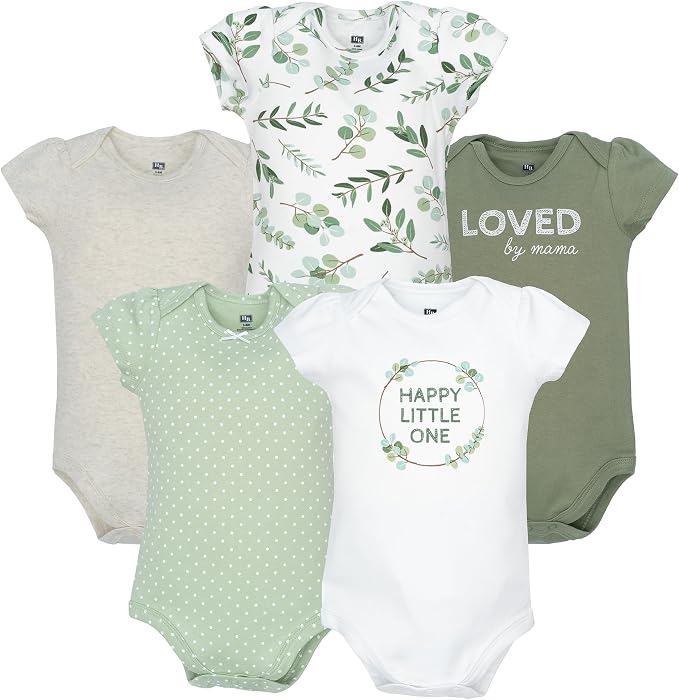 Hudson Baby Unisex Baby Cotton Bodysuits by HudsonBaby