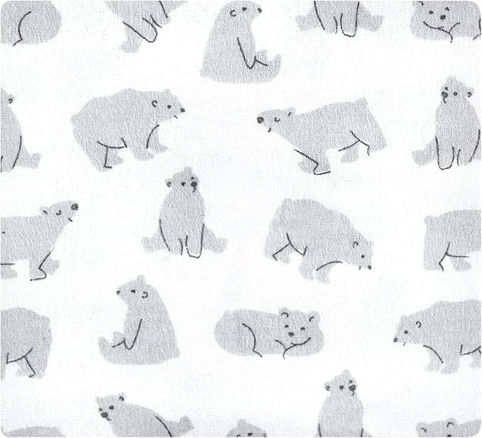Luvable Friends Little Treasure Flannel Receiving Blankets 4pk - Image 2
