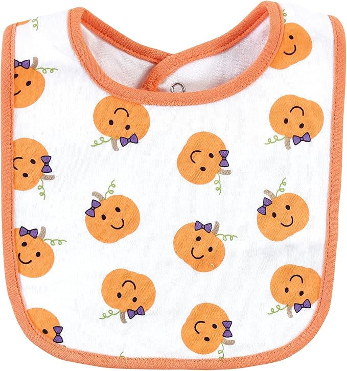 Hudson Baby Unisex Baby Cotton Bib and Headband Set - Image 5