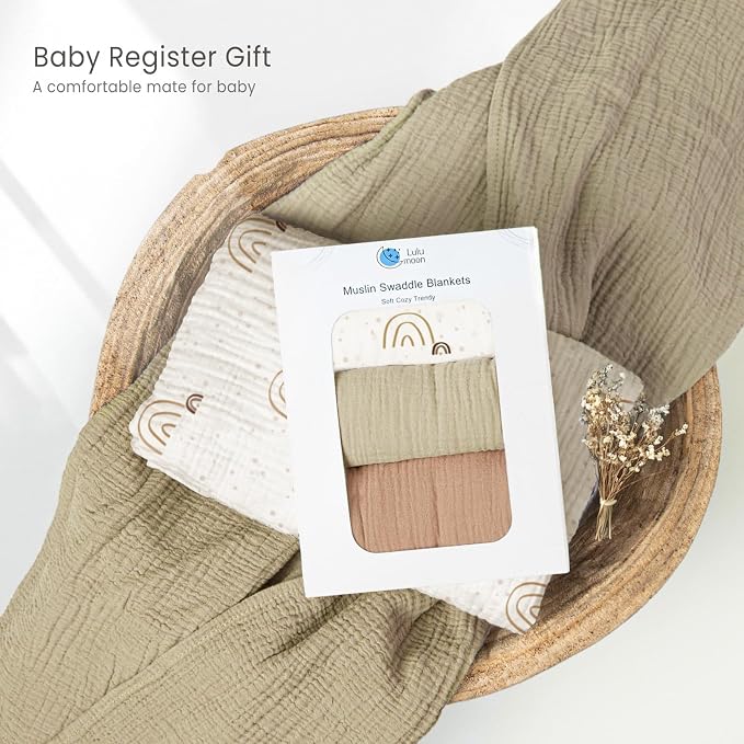 lulumoon Muslin Swaddle Blankets - Image 8