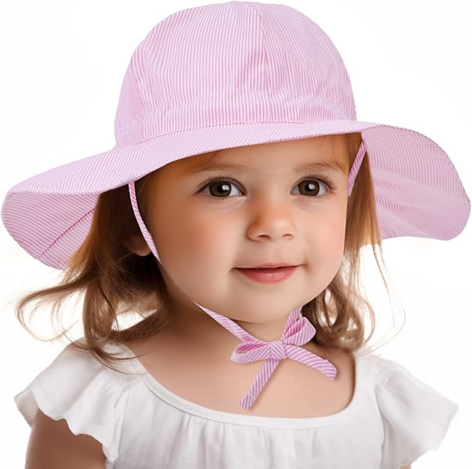Zando UPF 50+ Baby Sun Hat for Baby Girl Boy 0-4T by ZANDO