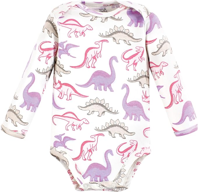 Touched by Nature Unisex Baby Organic Cotton Long-Sleeve Bodysuits - Image 4