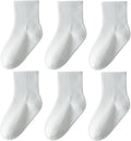 Toddler Grip Socks with Non-Slip Unisex Baby Stripe Crew Cotton Socks | Retro by Wamvp